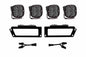 BD LED Fog Kit: Dodge Ram (Horizontal Fogs) (Amber / Squadron SAE)