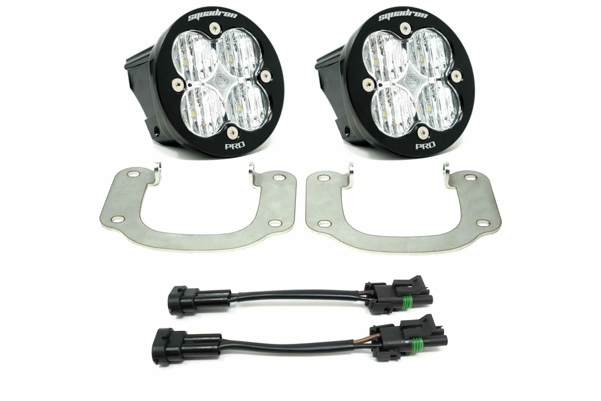 BD LED Fog Kit: Nissan Titan (17-18) (Clear / Squadron Sport)