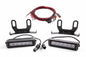 Diode Dynamics Bumper-Mount LED System: Dodge Ram 1500 (13-18) (White / Driving Beam) (2x SS6 Bars)