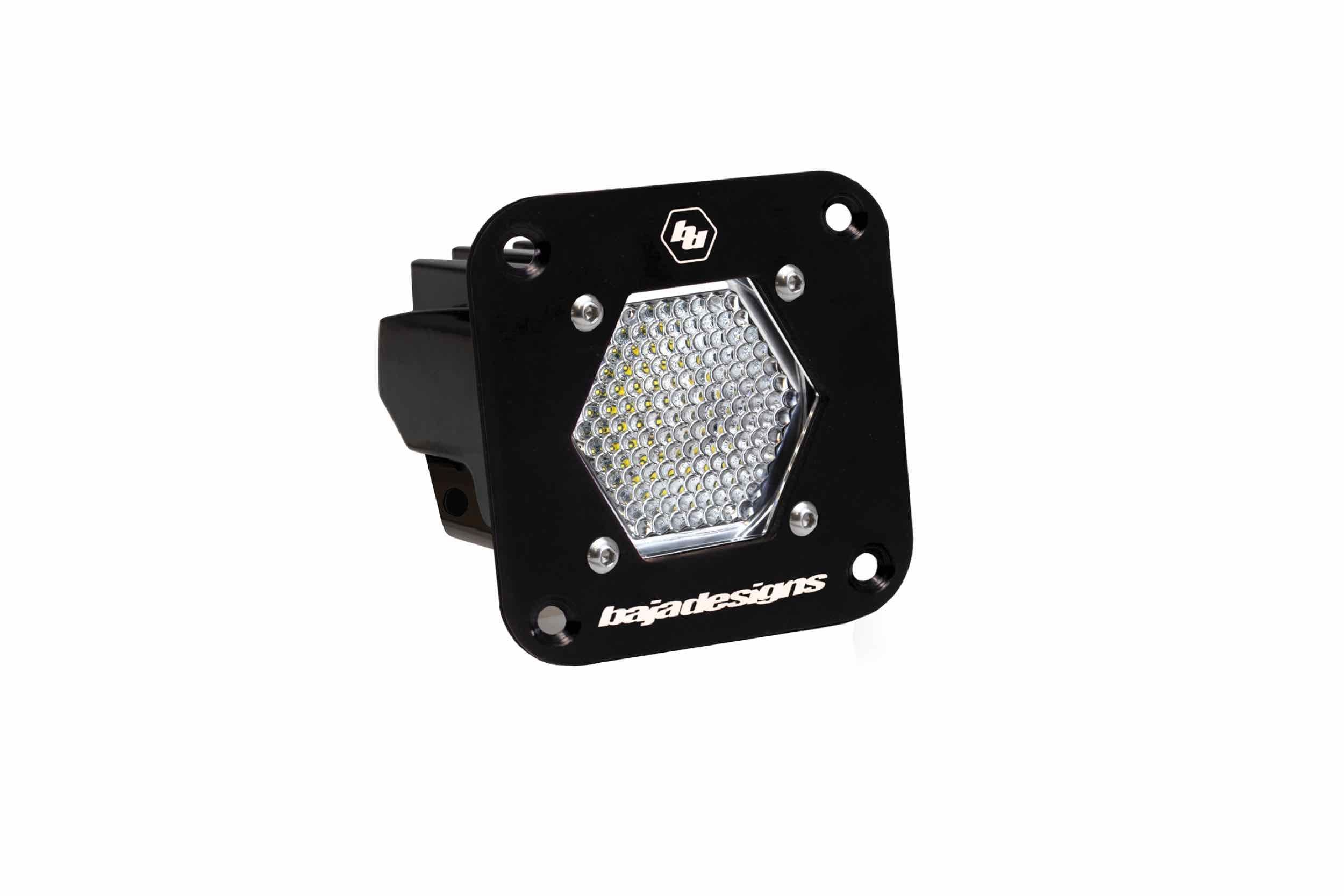 S1 LED Pod w/ Flush Mount (Each / White / Wide Beam)