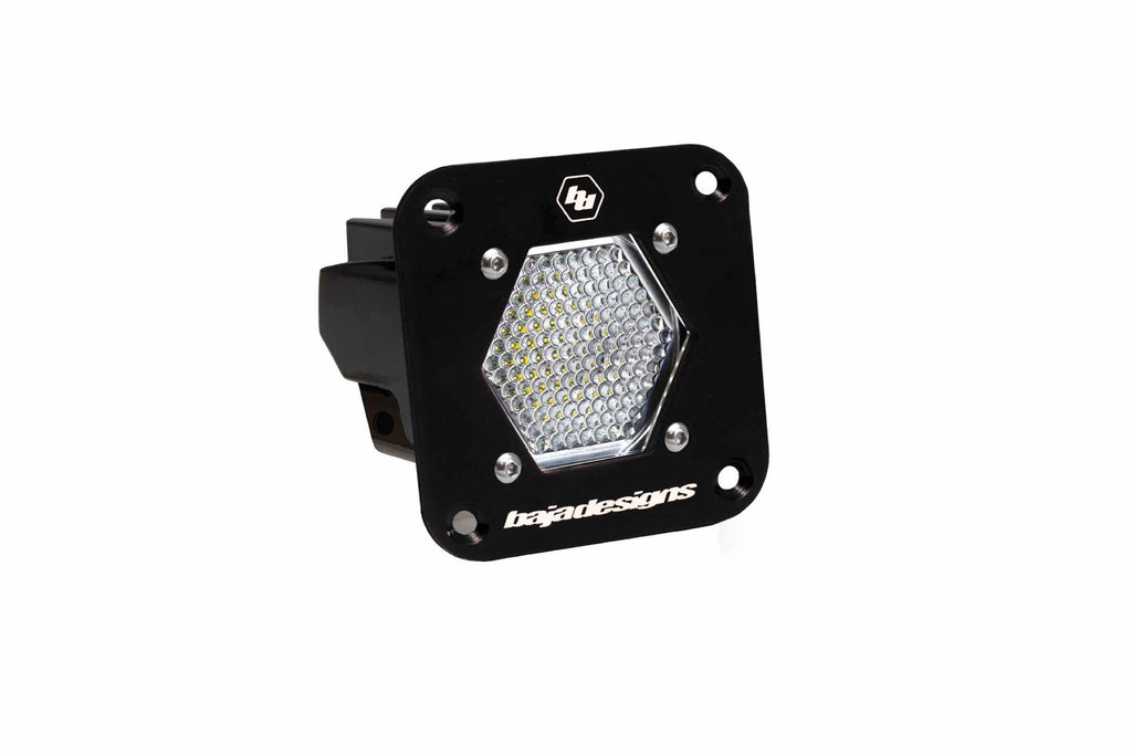 S1 LED Pod w/ Flush Mount (Each / White / Wide Beam)