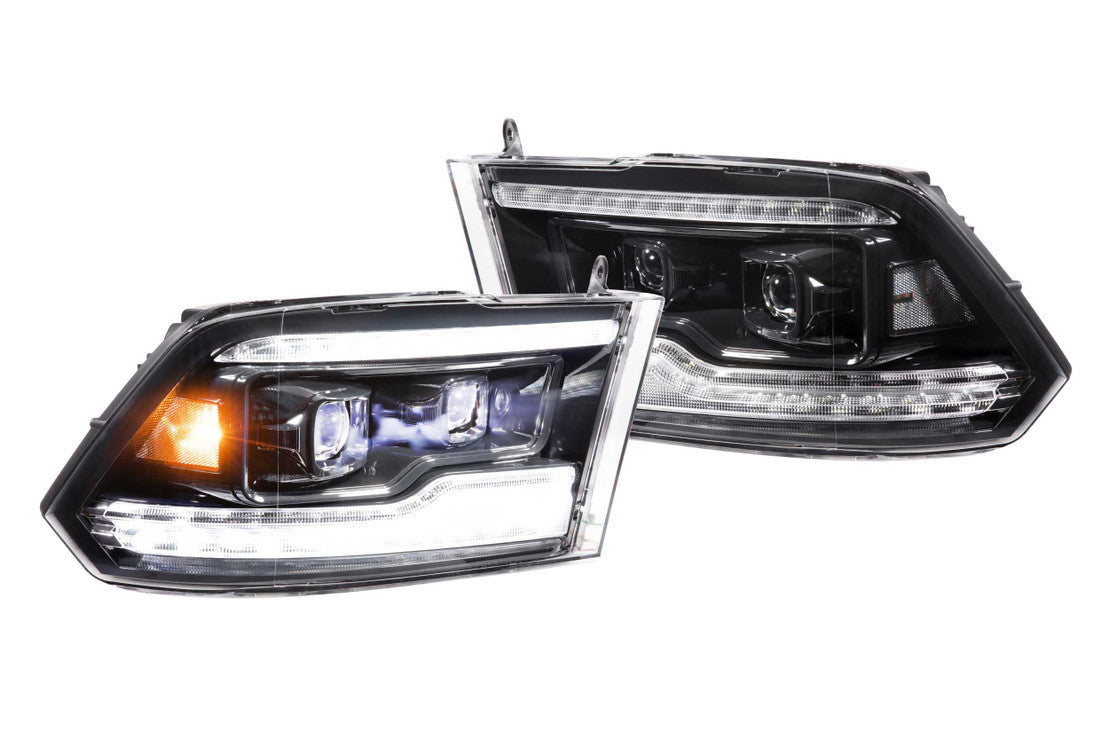 LaminX: Clear Headlight Covers (13-18 Dodge Ram; Set)