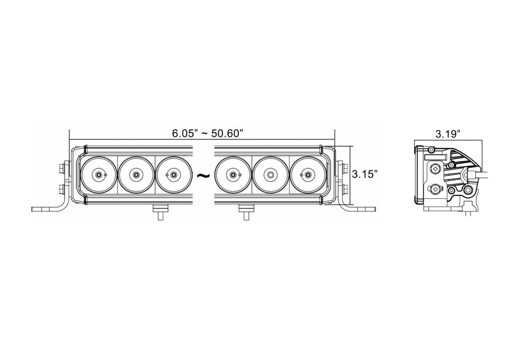 Vision X Grille LED System: Silverado HD (15-19) (Cannon CG2)