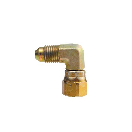 ZEX Adapter -4an Male Swivel 90