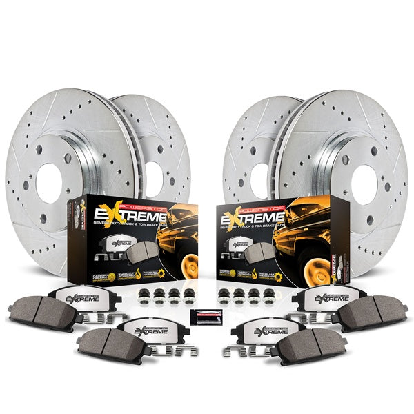 Powerstop  97-03 Ford F-150 Front & Rear Z36 TRUCK & TOW BRAKE UPGRADE KIT