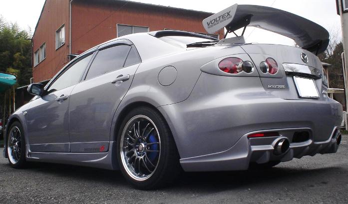 06-07 Mazdaspeed 6 Ducks Garden Rear Underspoiler