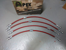 Load image into Gallery viewer, 92-97 Subaru Alcyone SVX Apex Stainless Steel Braided Brake Lines