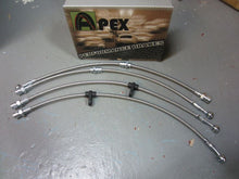 Load image into Gallery viewer, 92-97 Subaru Alcyone SVX Apex Stainless Steel Braided Brake Lines