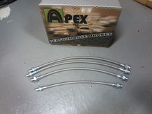 Load image into Gallery viewer, 92-97 Subaru Alcyone SVX Apex Stainless Steel Braided Brake Lines