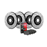 92-97 Subaru Alcyone SVX Stoptech Street Pack - Drilled and Slotted Front & Rear Brake Kit
